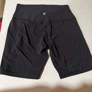lululemon athletica Women's Classic Black Bike Shorts